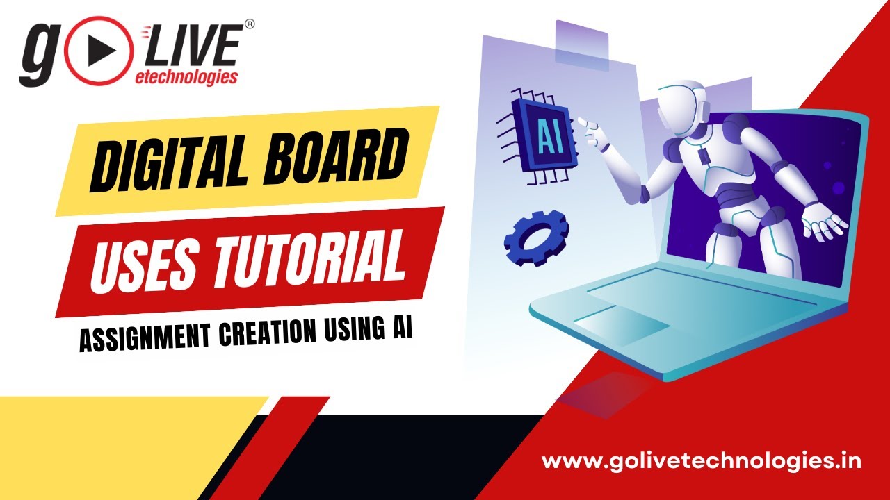 Assignment creation using AI in Smart Board | GoLive eTechnologies