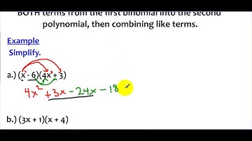 8-3 Example 1 Multiplying Binomials
