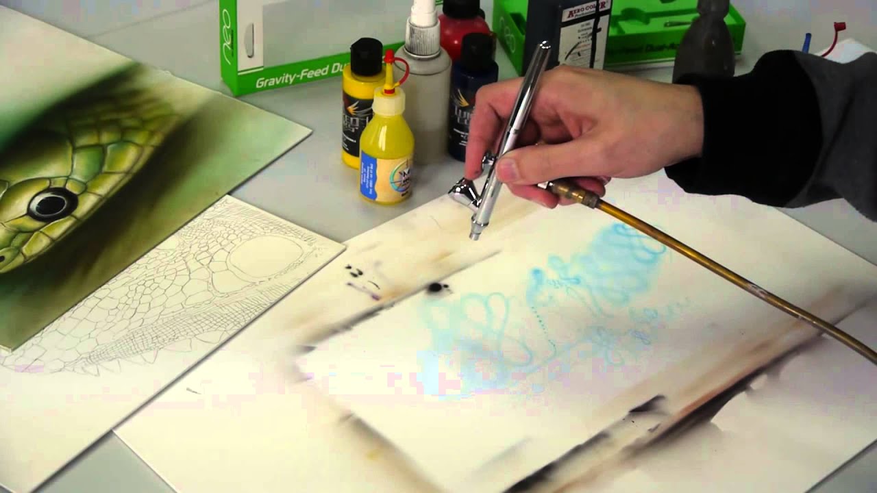 Iwata neo im Test / Review - Airbrush TV Episode 18