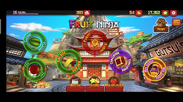 Fruit Ninja: Game Part 1 - Slicing Fruit! (iOS, Android)