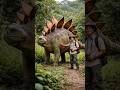 Stegosaurus: Dinosaurus Berlempeng dari Zaman Jurassic 🦕 #dinosaurus #faktaunik #stegosaurus