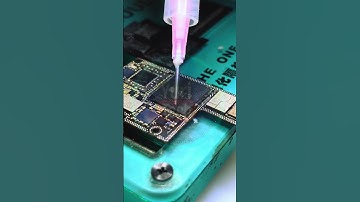 Removing iphone 11 pro max A13 CPU #cellphonerepair #iphone #viral