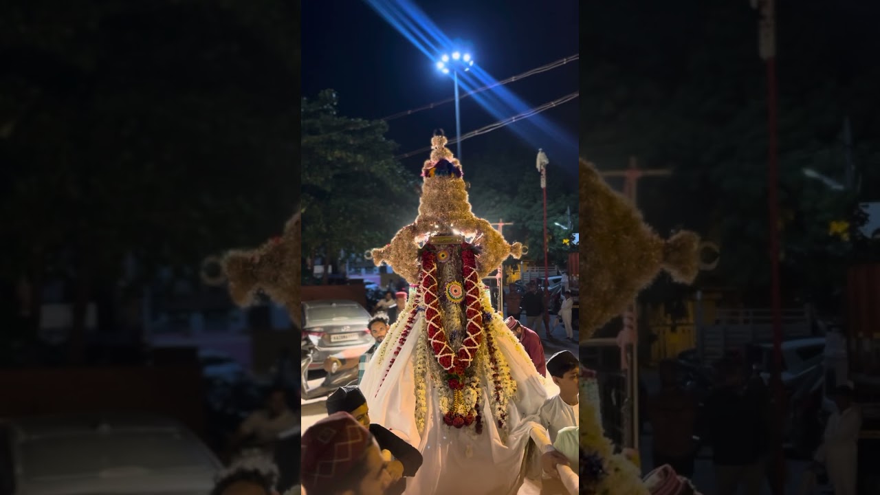 Bara imam Sawari moharram near jamiya masjid @Bijapur 2025