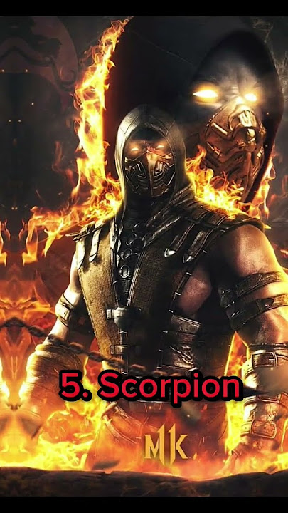 #top 10strongest characters in mortal Kombat game #shorts #shortvideo
