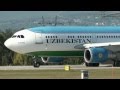 Uzbekistan Airways A310-300 take off rwy 23 at Geneva Cointrin [GVA/LSGG]