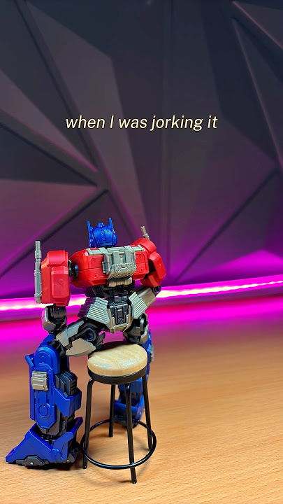 Optimus Prime War Stories 😱 #stopmotion #youcantmakethisstuffup
