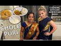 Cooking Chole Puri With My Indian Mother-In-Law || Famous Indian Food