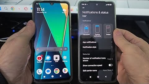 How to change notification bar in poco C75 | How to change status bar in poco C75