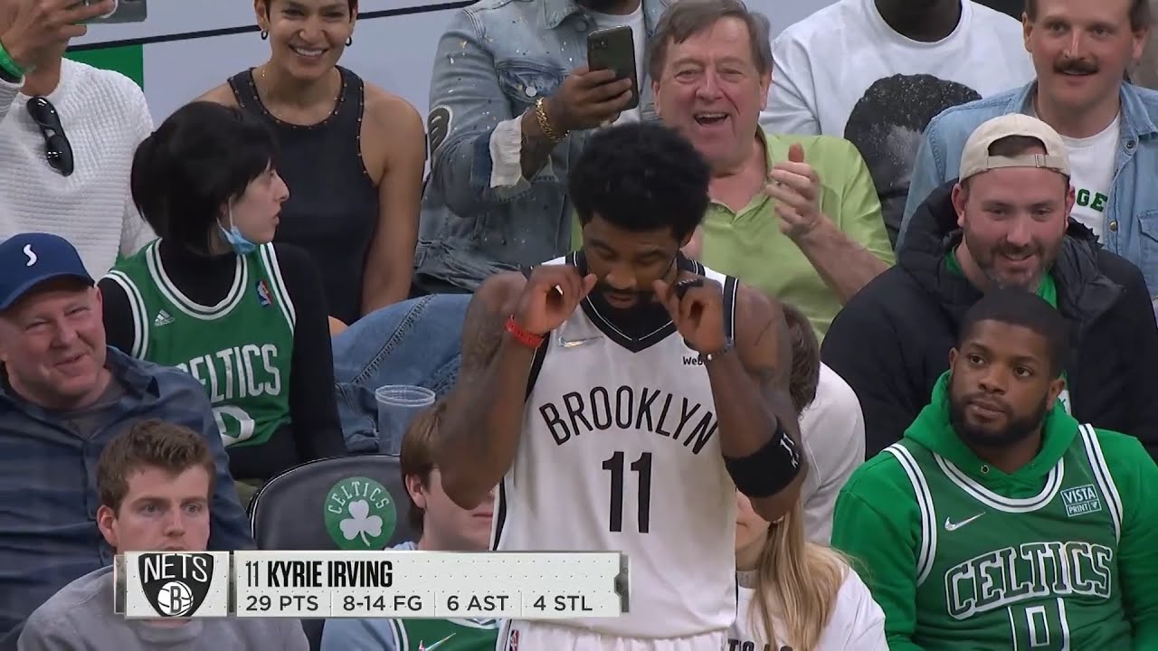 Celtics on NBC Sports Boston on X: Kyrie on hugging his former Celtics  teammates: Big surprise, huh? To a lot of people All that s*** talking  about me and all the relationships