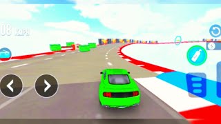 Mustang GT car stunts 2025 - mega stunts ramp simulator android gameplay #9 #gameeeeee screenshot 4