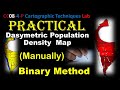 Dasymetric Density:  Practical  II DASYMETRIC DENSITY MAP II Binary Method II For Teacher/Student