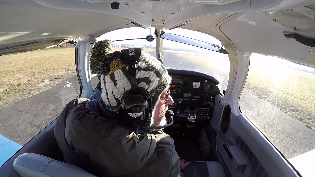 PA-28  I-CNPG Atterraggio LIMA Aeritalia