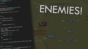 adding ENEMIES INTO MY GAME | devlog #2
