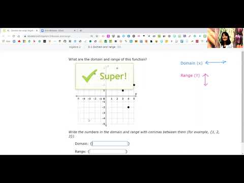 D 1  Domain and Range