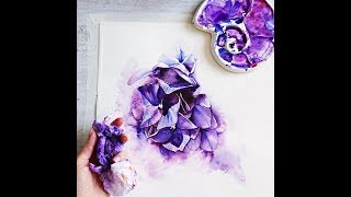 Artist Spotlight On A Self-Taught Watercolorist from Saint Petersburg, Rusia