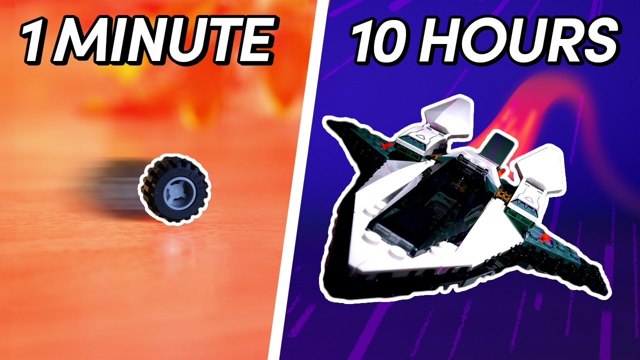 How Fast Can I Animate Lego? 1 Minute vs 1 Hour vs 10 Hours! - YouTube