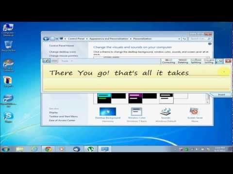Comment désactiver Aero dans Windows 7