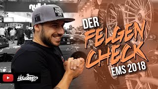 Unser Felgencheck auf der Essen Motor Show 2018 ▻SHOP http://www.ho...