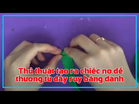 Phong Lan Vlog Thủ thuật tạo ra chiếc nơ dễ thương từ dây ruy băng dành tặng cho  anh bạn   năm 2021