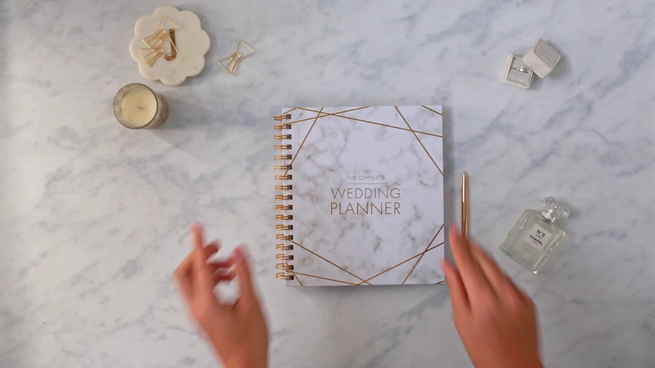 Marbled Wedding Planner - UK Edition