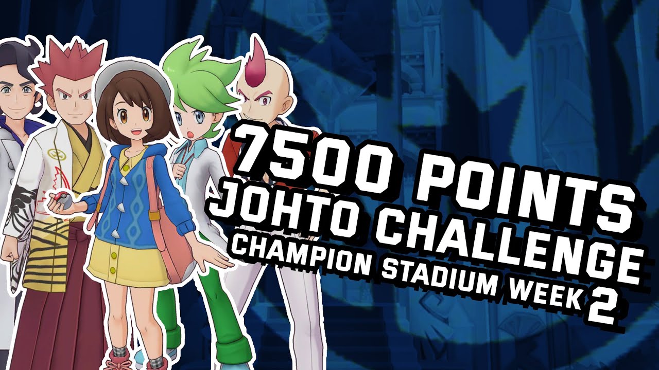 7500 Points Master Mode Champion Stadium Johto Challenge Week 2 | Pokemon Masters EX| ポケマス