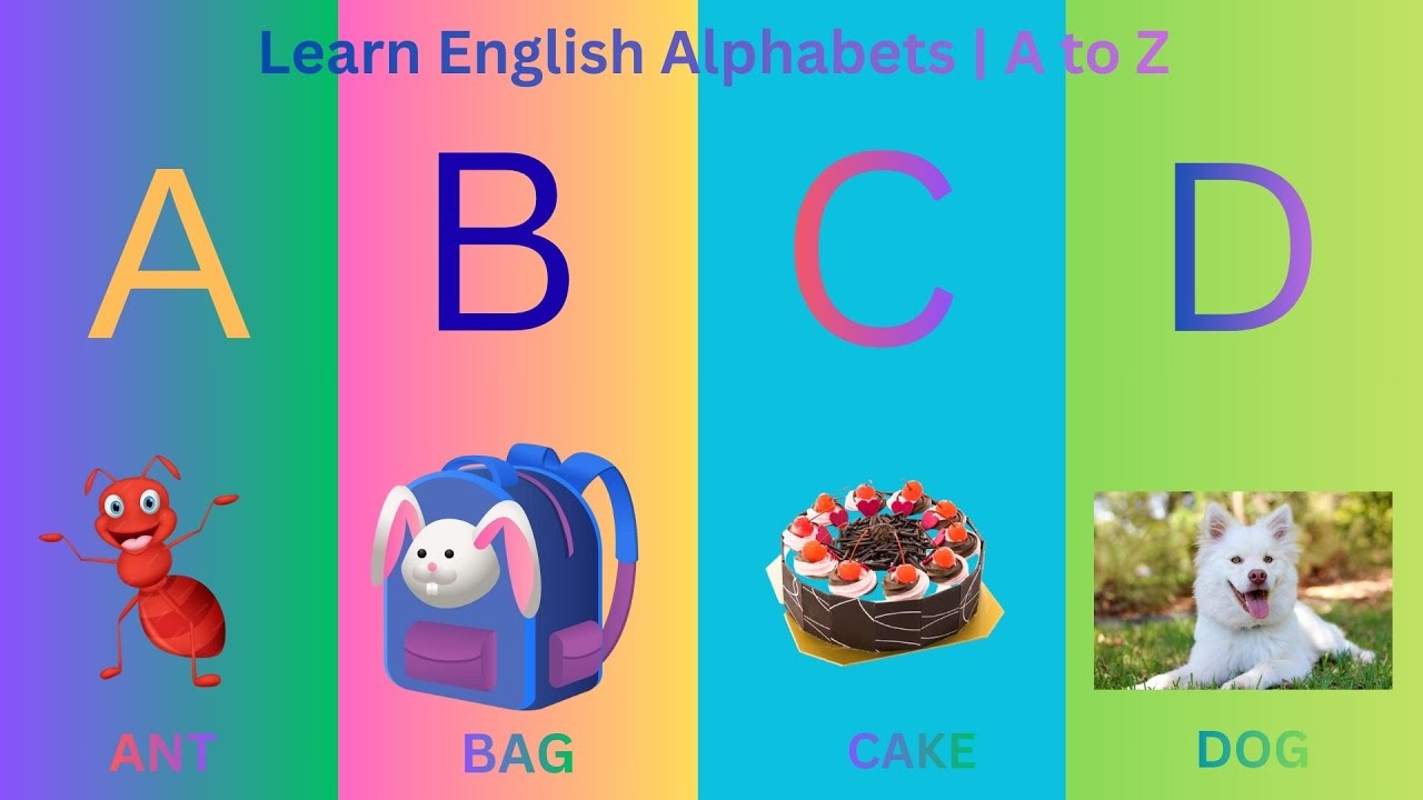 Learn ABCD | A for Apple, B for Ball | Alphabet for Kids