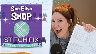 See Elise Shop | Stitch Fix Unboxing February 2024