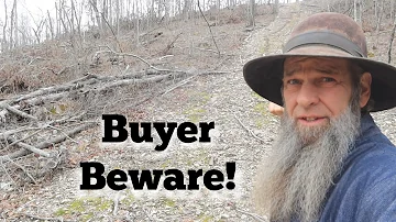 Buying Land for OFF GRID or HOMESTEADING? Watch this first BUYER BEWARE!
