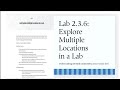 Networking + || Lab 2.3.6 Explore Multiple Locations in the Lab