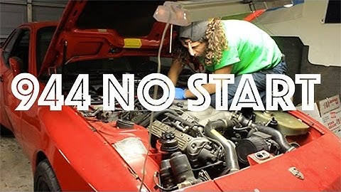 Porsche 944 Turbo Reference Sensor Broke and Got Stuck! NO START