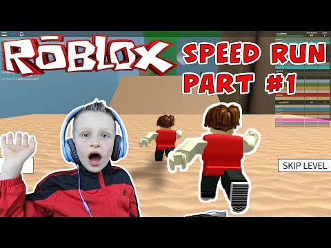 Roblox: Speed Run 4 - Let's play gameplay video - part #1