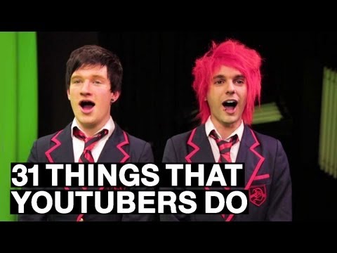31 Things That YouTubers Do