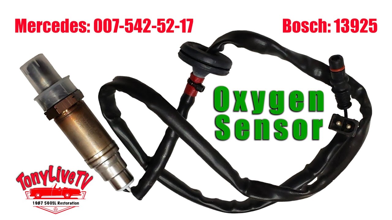 560SL - How I Test and Replace the Oxygen Sensor - YouTube