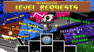 ⏹️ Geometry Dash Interactive Level Request! CROWD CONTROL! | [!shiny] [!commands] (MAX 100 LVLS)
