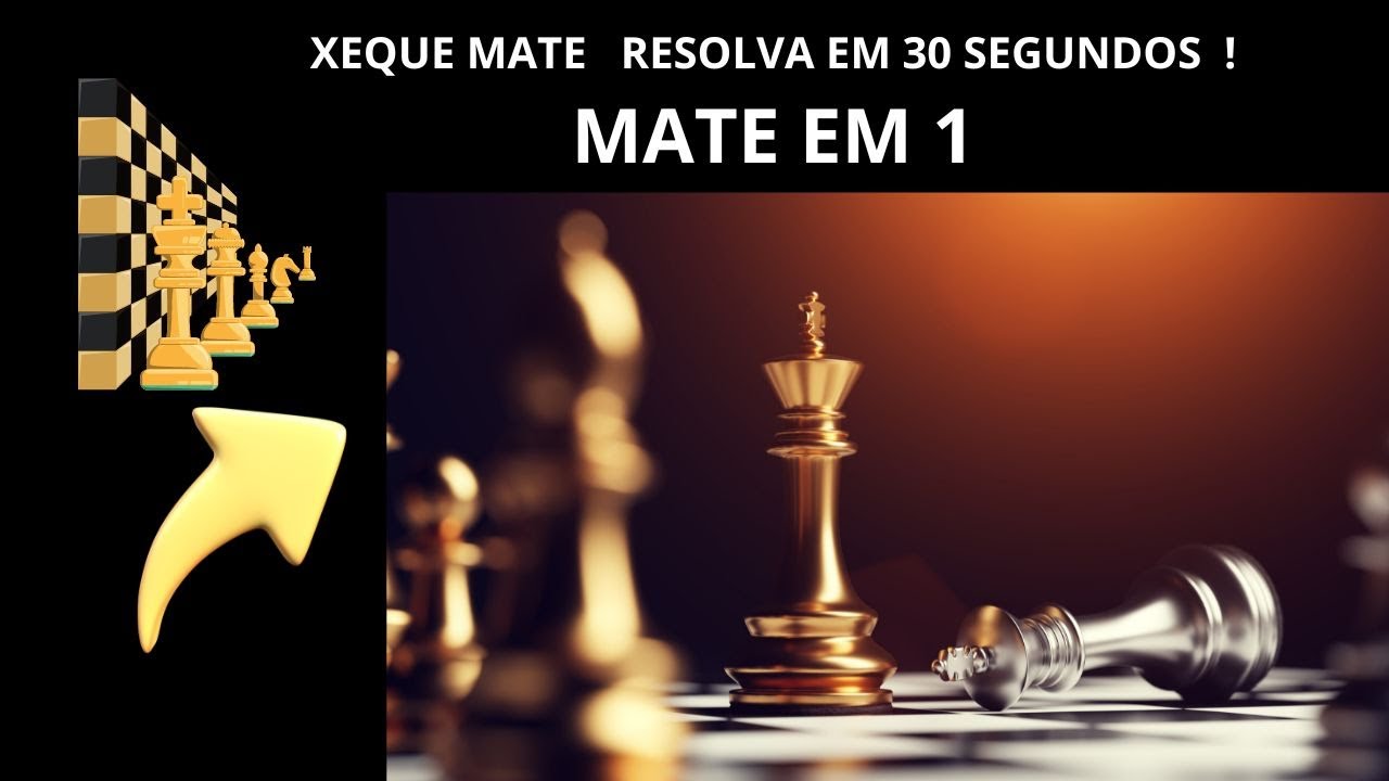 Vetores de Quebracabeça De Xadrez Enigma Xequemate Em 1 Movimento