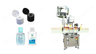 2000BPH Snap-top Screwing Capping Machine | Automatic 4 Wheels Clamping Bottle Sealing Equipment