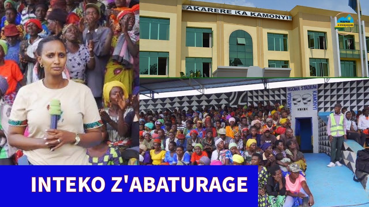 URUBUGA RW'ABATURAGE N'ABAYOBOZI MU KARERE KA KAMONYI