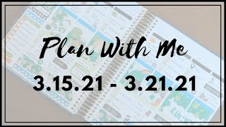 Plan With Me March 15 - 21 ft. Beayoutiful Planning Lucky | Recollections Planner