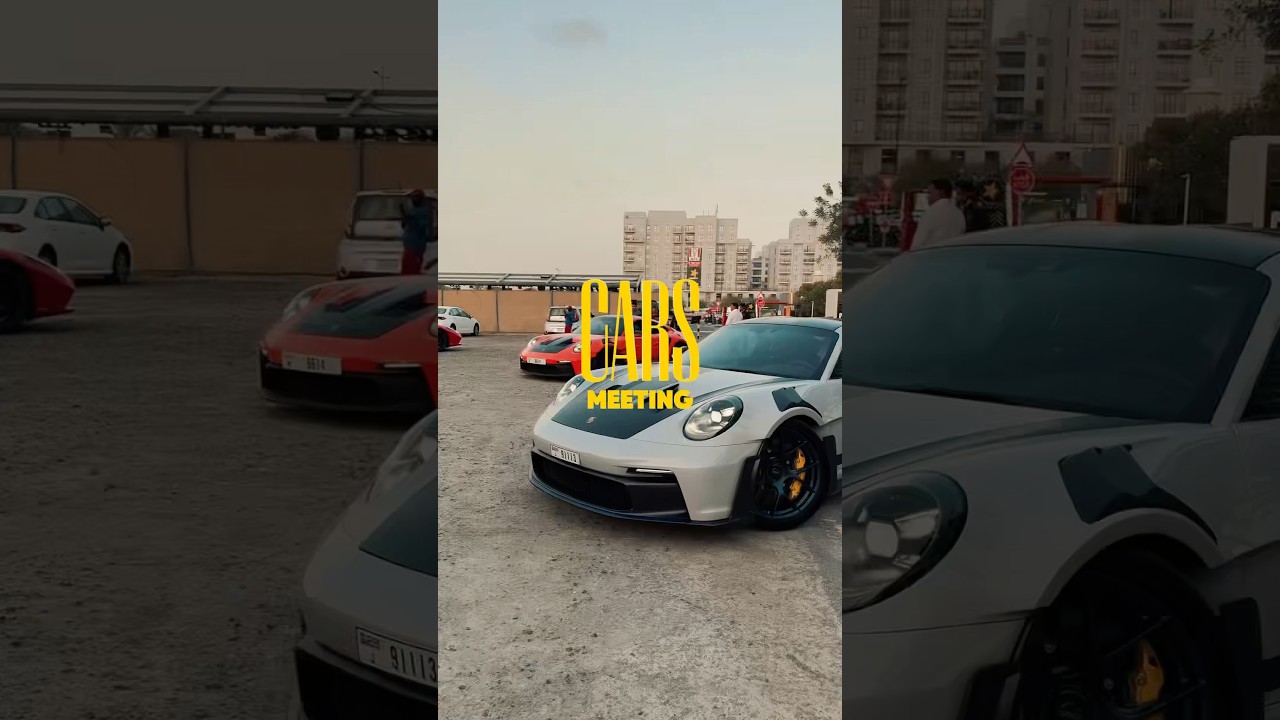 Car meet up in Dubai 