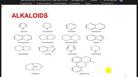 ĐỘC CHẤT HỌC LÂM SÀNG  (CHẤT ĐỘC THỰC VẬT)
