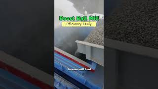 How to Easily Boost Ball Mill Efficiency | HSM Double Roll Pre-Crushing Solution