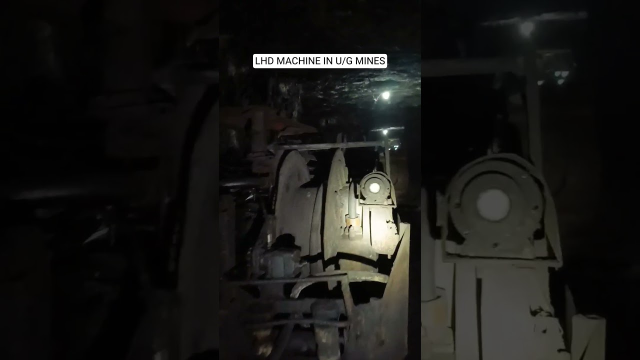 LHD machine in underground mining 