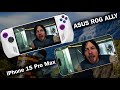 Death Stranding - iPhone 15 Pro Max vs Asus Rog Ally (Z1 Extreme)