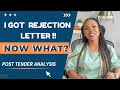 Post Tender Award Analysis: Where Did I go Wrong & What To Do