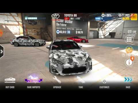 CSR2 how to beat t1 boss and win boss car with toyota 86