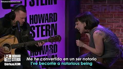 Lady Gaga - Perfect Celebrity // Lyrics + Español // Live on the Stern Show