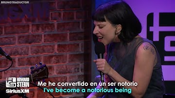 Lady Gaga - Perfect Celebrity // Lyrics + Español // Live on the Stern Show