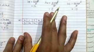 fill in the blanks in the following table by determining first whether x and y vary directly or