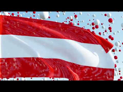 Austria National anthem And Flag 🇦🇹