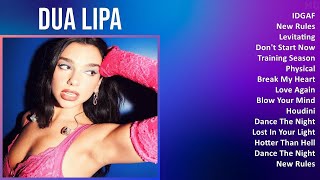 Dua Lipa 2025 MIX Playlist - IDGAF, New Rules, Levitating, Don't Start Now